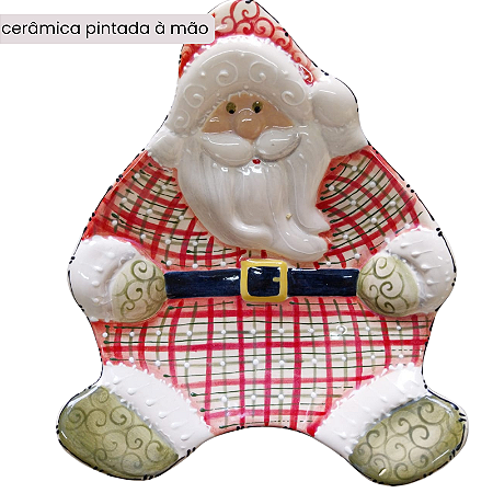 Petisqueira de papai noel
