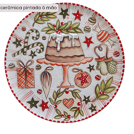 Prato de refeição - Natal #2