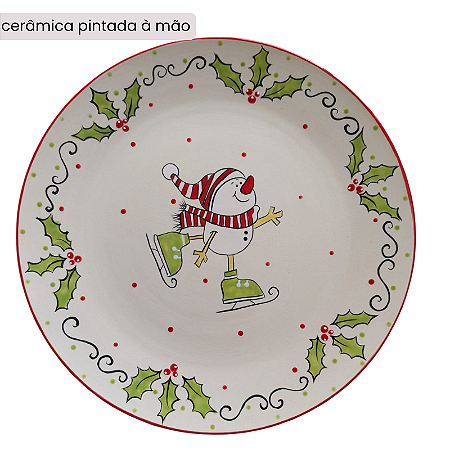 Prato de sobremesa - Natal #3