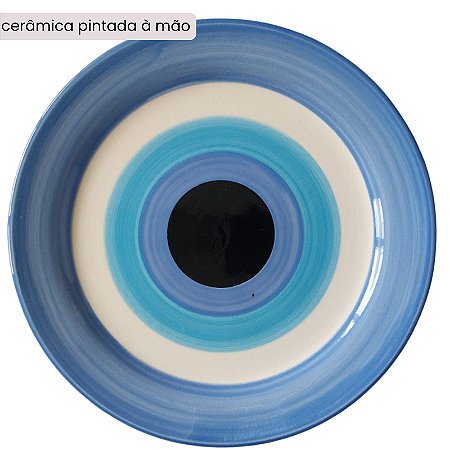 Prato de sobremesa - Olho grego #2