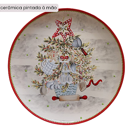 Prato de sobremesa - Natal #6