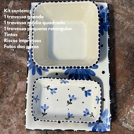 Kit Dia das Mães Azul