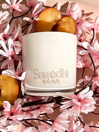 Vela Aromática Magnólia e Ameixa 200g - Momentos