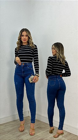 Calça Jeans Bolso Luxo