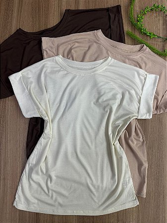 Blusa  Manga Moda Viscolycra