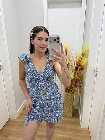 Macaquinho Avilla Flor Azul