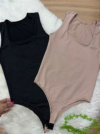 Body Quadrado Alça Grossa