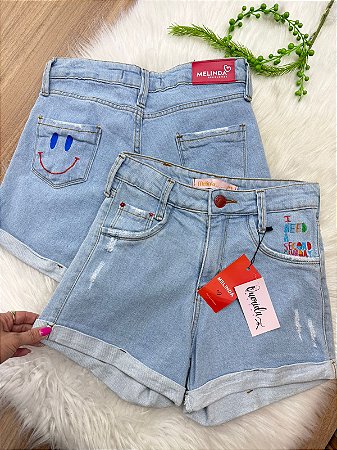 SHORTS JEANS SORRISO