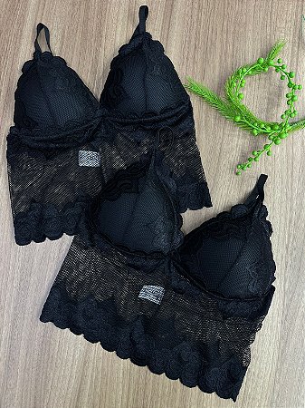 Top Renda Alça