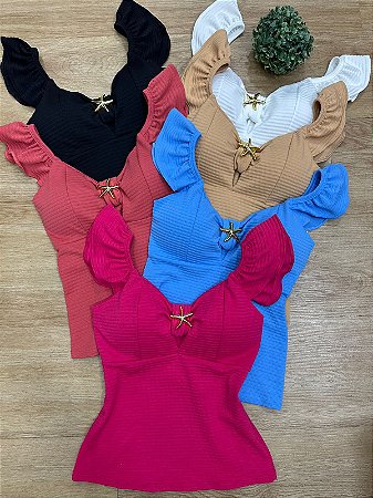 Blusa Mirela Babado