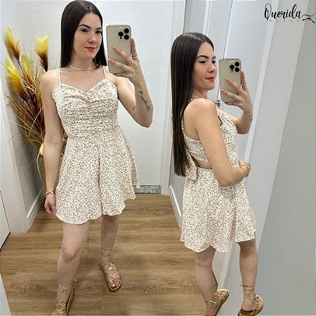 Macaquinho Talita Bege