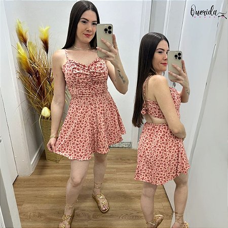 Macaquinho Talita Coral