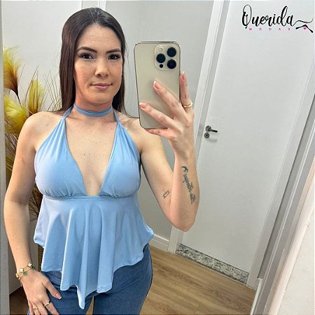 Blusa Bata BuBu Azul