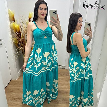 Vestido Miami Azul Turquesa