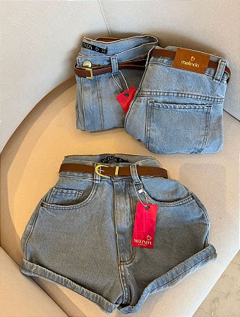 Shorts Jeans Marcela Cinto