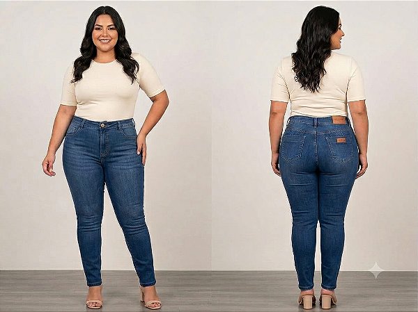 Calça Jeans Clara Gabi Plus Size