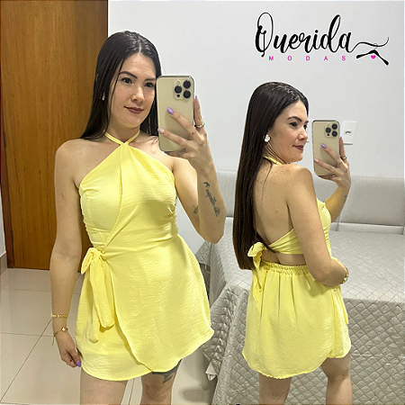 Macaquinho Thais Amarelo