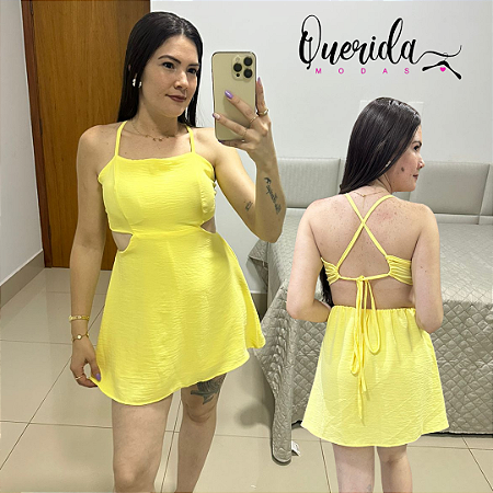 Macaquinho Larissa Amarelo