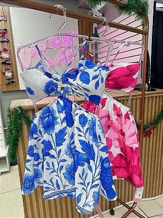 Macaquinho Farm Azul