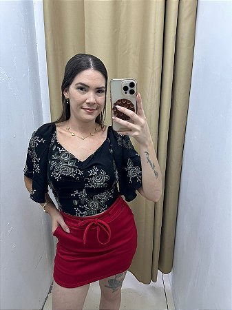 Cropped Duna Isa flor