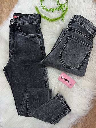 Calça Jeans Estonada Grafite