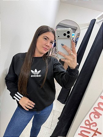 Blusa Moletom Manga Longa