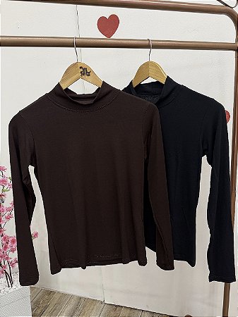 Blusa Segunda pele Manga Longa