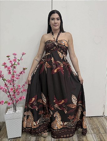 Vestido Andria Onça