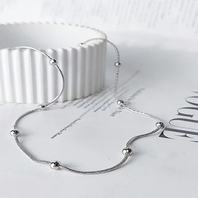 CORRENTE DE BOLINHA 45CM