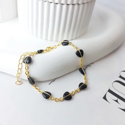 PULSEIRA PRETA CORAÇÃO