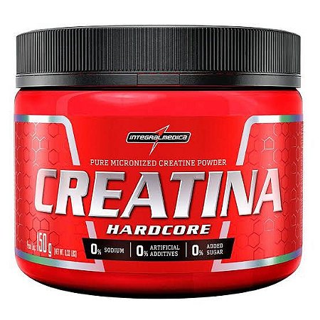 CREATINA HARDCORE - INTEGRALMEDICA (150G)