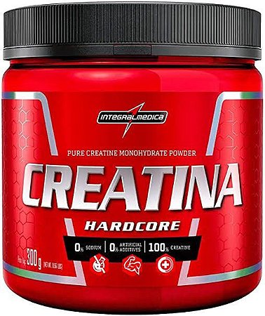CREATINA HARDCORE - INTEGRALMEDICA (300G)