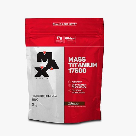 Mass Titanium 17:500 Refil Max Titanium (3kg )