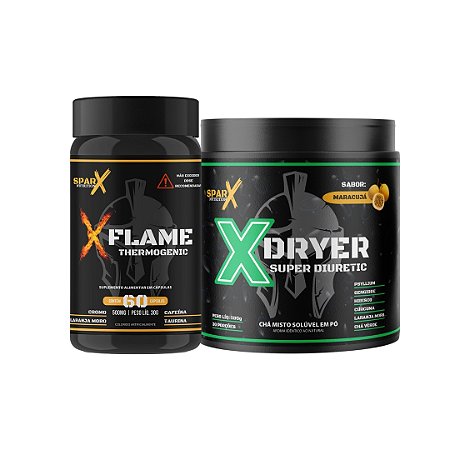 KIT SECA TUDO - X FLAME + X DRYER