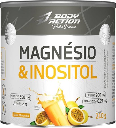 MAAGNÉSIO & INOSITOL 210G - BODY ACTION