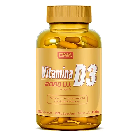 VITAMINA D3 2000 UI (60cps) - DNA