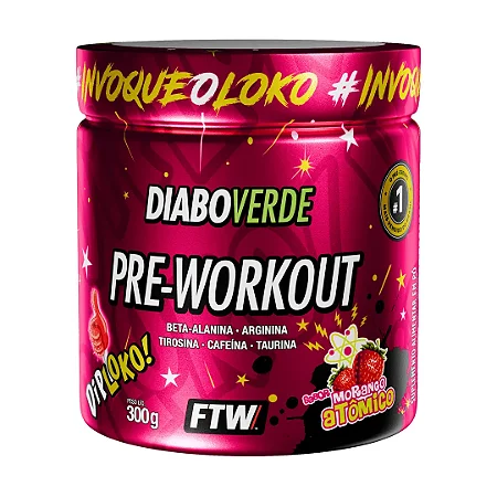 DIABO VERDE DIPLOKO PRE WORKOUT - 300g