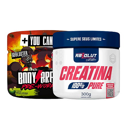 KIT BODY BREAKER + CREATINA 300g ABSOLUT