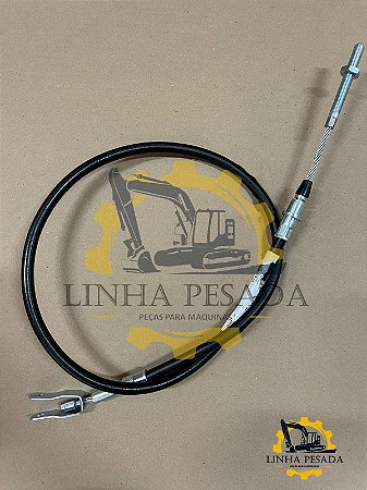 Cabo Freio de Mao Retroescavadeira Randon RD406A RK406B 370060231, 370060797