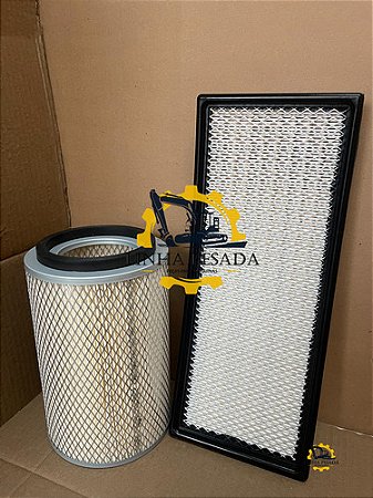 Kit Filtro Ar Condicionado Caterpillar 416e 420e