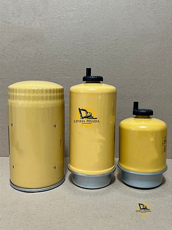 Kit Filtros Motor Retroescavadeira Caterpillar 416f2