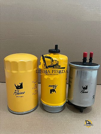 Kit Filtros Do Motor Retroescavadeira Jcb 3cx