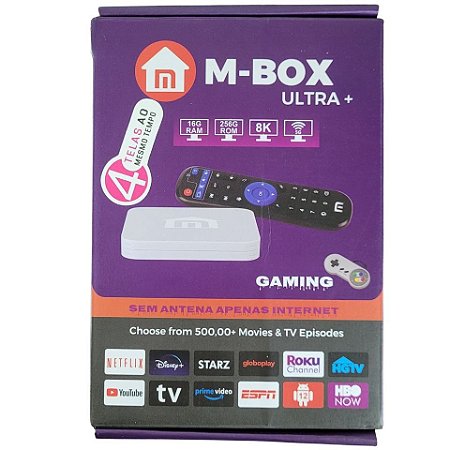TV Box - Aparelho Digital Para Tv Media Streaming