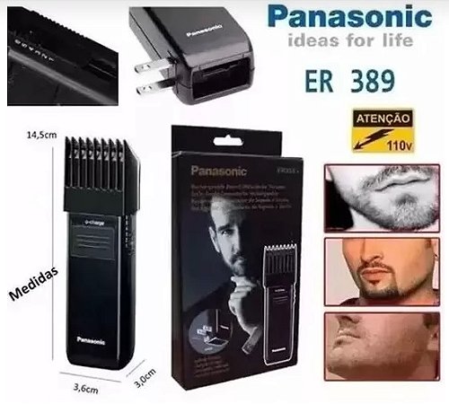 Barbeador panasonic er389 110v- profissional - PANASSONIC - ASP IMPORTS