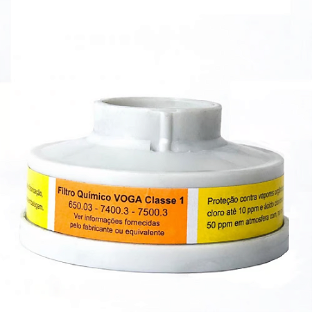 Filtro Químico VO+GA para respirador Plasticor