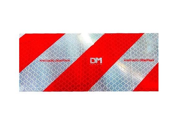 Faixa Refletiva PARA-CHOQUE  2,40m x 10 cm