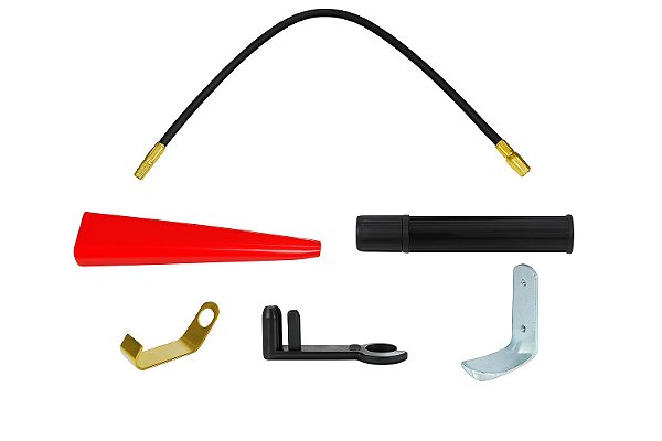 Conjunto Mangueira, difusor e acessórios para extintor CO²