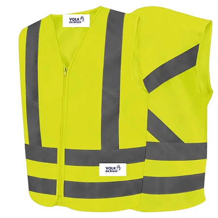 Colete Refletivo Sem Bolso Amarelo - Volk