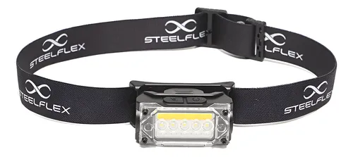 Lanterna de Cabeça Steelflex Steellight 1228 Led 400 Lúmens -Bateria 3 Horas STF-CPTA44618