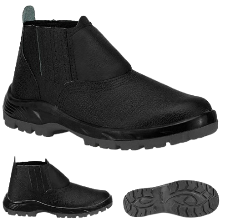 Bota Bico De Pvc Bidensidade De Couro Crival CA 30257